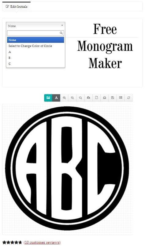 monogram maker online